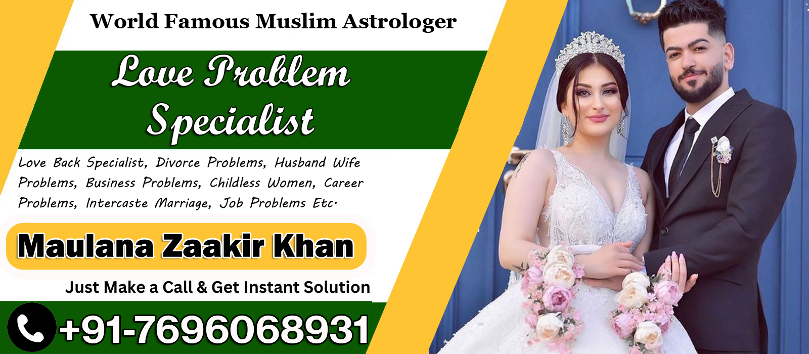 World Famous Maulana Zaakir Khan +91-7696068931